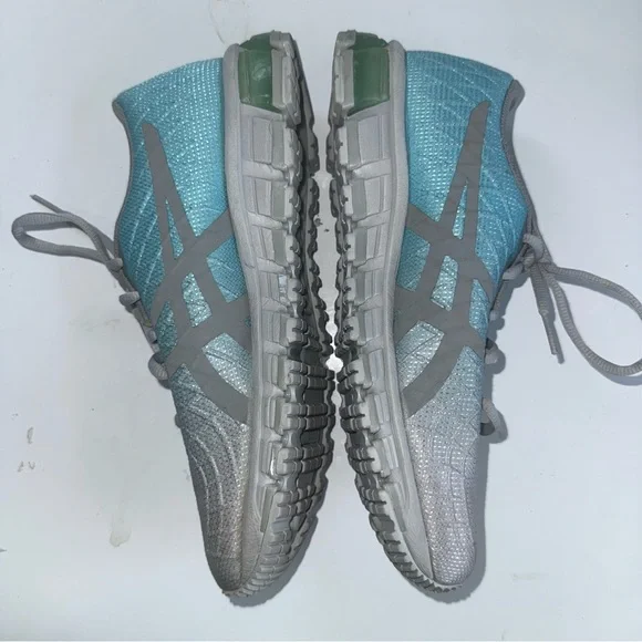 ASICS | Gel-Quantum 180 Womens running shoes Grey & Blue | Size 8.5 - Picture 5 of 9